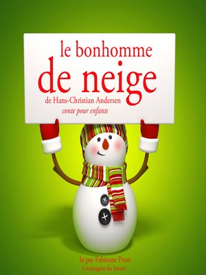 cover image of Le bonhomme de neige de Hans-Christian Andersen